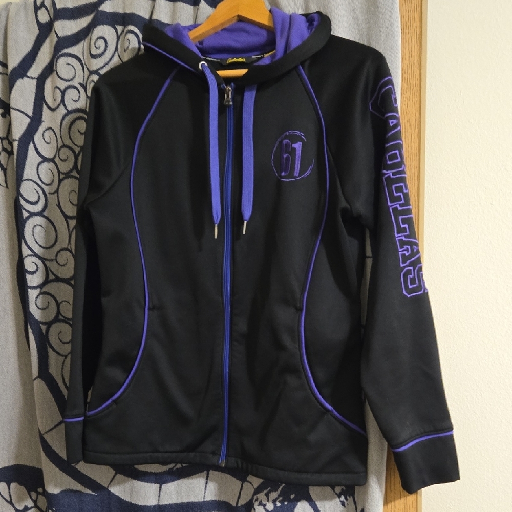Cabela's Purple and Black Hoodie